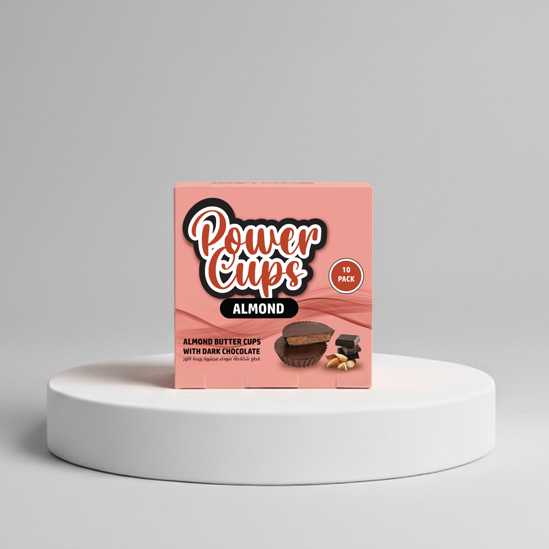 Power Cups Almond - 10 Pack