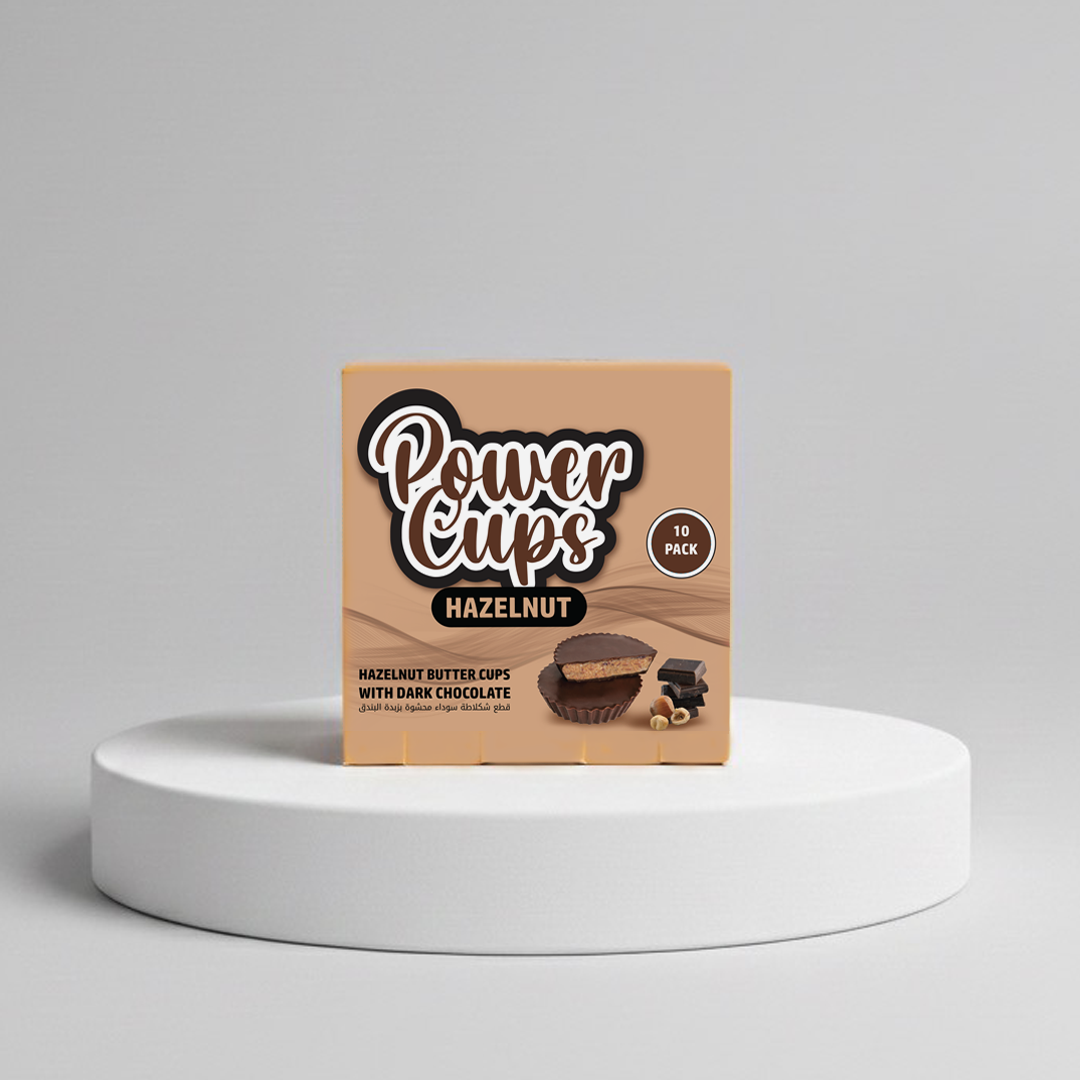 Power Cups Hazelnut - 10 Pack