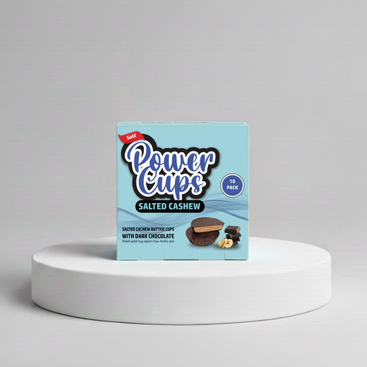 Power Cups Salted Cashew - 10 Pack