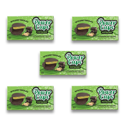 5 x Power Cups Pistachio