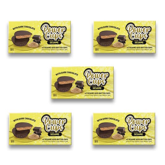 5 x Power Cups Sesame